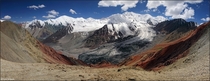 Pamir Mountains near Bordaba Kyrgyzstan  by Anna Grafova