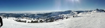 Panorama of Lake Tahoe from Squaw Valley  