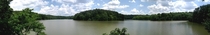 Panorama of Prettyboy Reservoir Maryland - my hometown swimming spot 