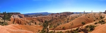 Panorama shot in Bryce Canyon National Park 