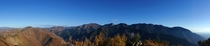 Panoramic view from Grandeur Peak Millcreek Canyon Utah  OC