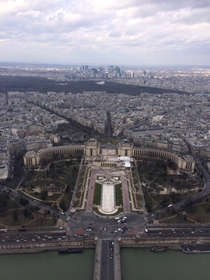 Paris from the Eiffel Tower - 