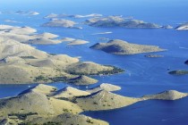 Part of Kornati Islands in Croatia mediterranean unspoiled beauty 