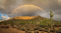 Pass Mountain Rainbow - Mesa Arizona 