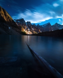 Peaceful lake in the Canadian Rockies - By Mark Vanderkam 