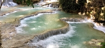 Peaceful stream in Louangphabang Laos  