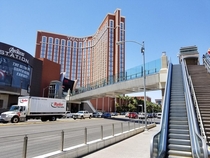 Pedestrian Overpass on the Las Vegas strip