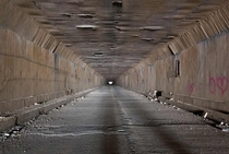Pennsylvania Turnpike Tunnel thats more than a mile long 