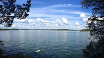 Percy Priest Lake near my home in Nashville Tennessee Beautiful day in the south 