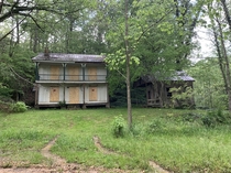 Perfect little house Ive always wanted to see the inside of Northeast Al on an old dirt road Not quite sure its completely abandoned as the grass is cut and those boards did not use to be there