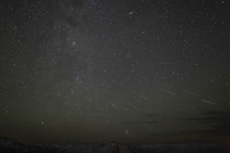 Perseid Meteor Shower  taken from Glacier Point in Yosemite 