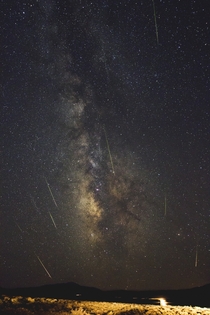 Perseids over Nevada 