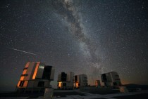 Perseids over the Very Large Telescope 