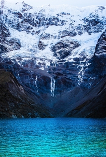 Peruvian Andes Humantay Lake -