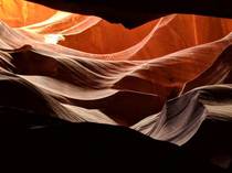 Photo by me inside Antelope canyon outside Page AZ This place is unreal 