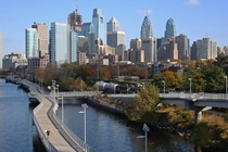 Photo from a bike ride along the Schuylkill River in Philadelphia 