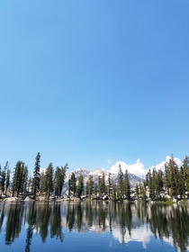 Photo I took back in July  when there was still snow in the High Sierras Heather Lake resolution 