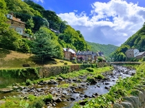 Photo I took when passing through the small town of Lynmouth Devon England 
