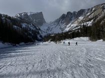 Photo of Dream Lake I got this winter Colorado Beautiful hike in the winter 