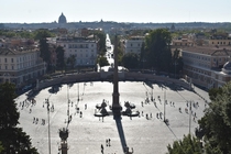 Piazza del Popolo Rome Italy