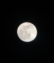 Picture I got of the moon