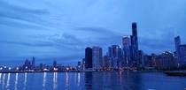 Picture of Chicago taken from the Navy Pier