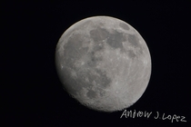 picture of moon taken with Nikon D and Orion starblast  Equitorial 