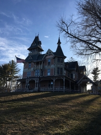 Picture this Mansion on a stormy night Clinton Massachusetts