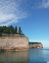 Pictured Rocks National Lakeshore the Upper Peninsula of Michigan 