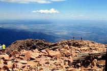 Pikes Peak in Colorado USA 