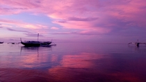 Pink Sunset took this in May   on my android Plaridel Misamis Ocidental Philippines