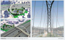 Planned Northaven Trail Pedestrian Bridge over US - Dallas