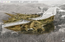 Planned Wildlife Crossing at Liberty Canyon over the  Freeway- Los Angeles
