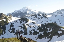 Planning the route - Glacier Peak WA 
