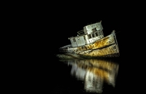 Point Reyes Shipwreck at Midnight 