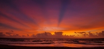 Pompano Beach Florida sunrise no filters 