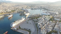 Port of Piraeus the chief port in Greece and the largest passenger port in Europe 