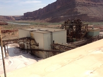 Potash Mine near Moab UT 