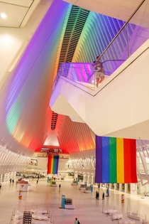 Pride at the Oculus NYC