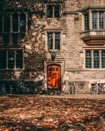 Princeton University classroom doors 