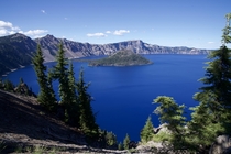 Pristine Blue Lake of Crater Lake National Park OC 