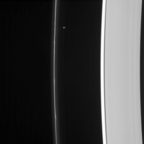 Prometheus Handiwork Cassini imaging released Mar  