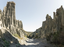 Putangirua Pinnacles Dimholt Road from Lord of the Rings - Cape Palliser New Zealand OC x