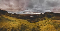 Quiraing Isle of Skye Scotland One of the most breathtaking places Ive ever witnessedeven in winter 