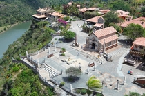 Re-creation of a sixteenth-century Mediterranean village in the Caribbean Altos de Chavn Dominican Republic 