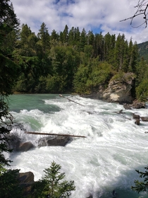 Rearguard Falls in BC This is the furthest point the salmon come to spawn from the Fraser River 