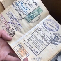 Recently explored an abandoned London mansion Read yesterday that arsonists have attacked it amp the top floor amp roof is gone While there I found a box of photos letters amp this passport which revealed an amazing story about one of the former occupants