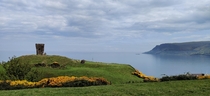 Red Bay Castle Cushendall Ireland Destroyed by Oliver Cromwell in 