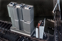 Rem Koolhaas latest completed skyscraper De Rotterdam Rotterdam Netherlands 