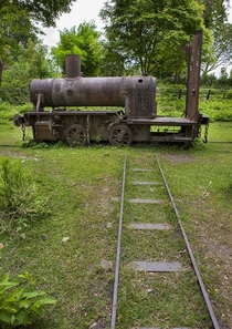 Remains of an old miniature gauge train used by French colonists on Don Khong in Laos Island By Eric Lafforgue 